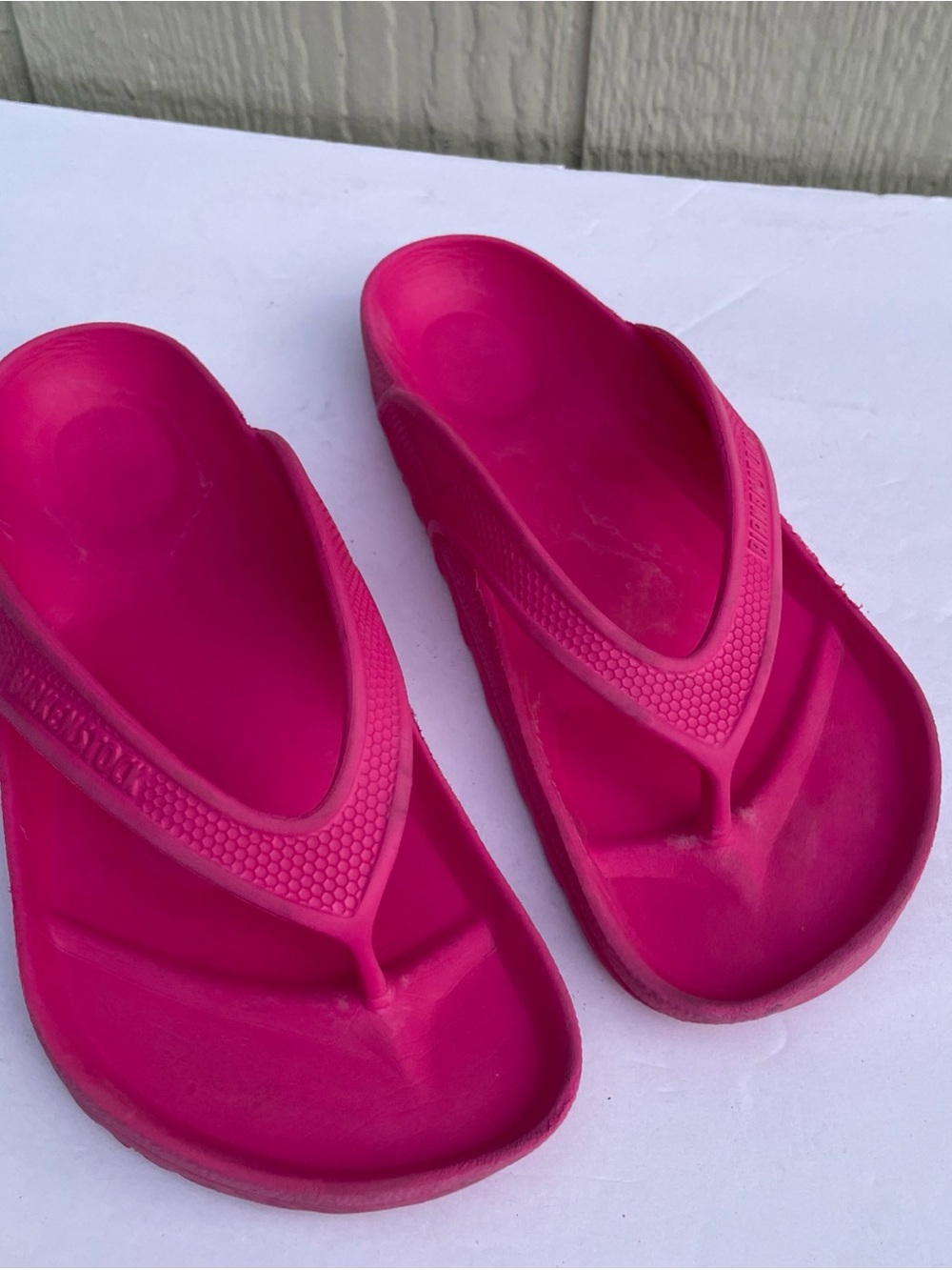 Birkenstock EVA Flip Flops Pink Women’s 7 EU 37 Waterproof Sandals beach comfy
